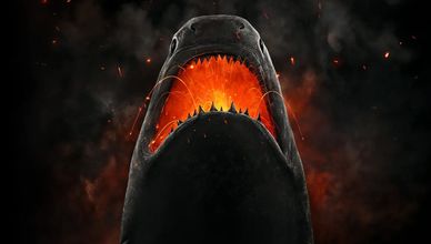 هجوم القرش الشيطان