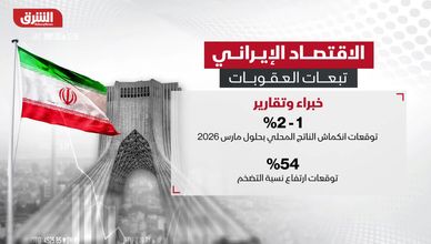 الاقتصاد الإيراني تحت العقوبات.. انكماش وتضخم قياسي