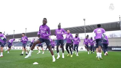 كامافينغا ينهي قلق الريال بتأكيد جاهزيته لمباراة بلباو