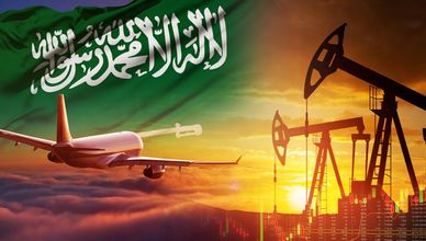 عودة الرحلات إلى مطار الملك خالد.. وبرنت عند أعلى مستوى في 5 أشهر
