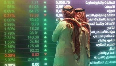 "تاسي" دون مستويات 12 ألف.. وفائض الميزان التجاري السعودي يتراجع 28%