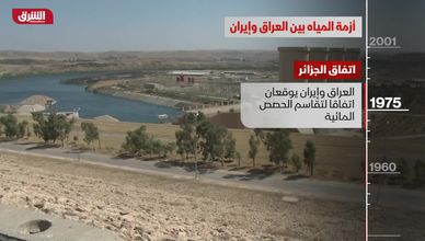 أزمة المياه بين العراق وإيران