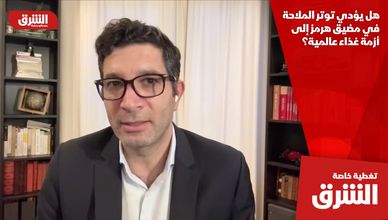 هل يؤدي توتر الملاحة في مضيق هرمز إلى أزمة غذاء عالمية؟