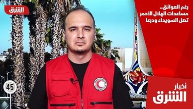 رغم العوائق.. مساعدات الهلال الأحمر تصل السويداء ودرعا