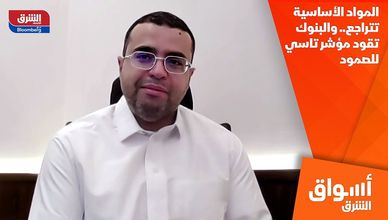 المواد الأساسية تتراجع.. والبنوك تقود مؤشر تاسي للصمود