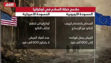 خطة السلام في أوكرانيا.. ما أوجه الاختلاف بين المقترح الأوروبي والأميركي؟