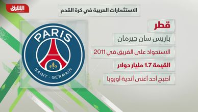 الاستثمارات العربية في كرة القدم.. باريس سان جيرمان يحقق المجد الأوروبي