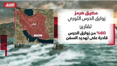 زوارق إيران تهدد الملاحة في هرمز