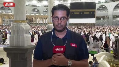 مراسل الشرق: الحجاج يتوافدون إلى المسجد الحرام بعد الانتهاء من رمي جمرة العقبة