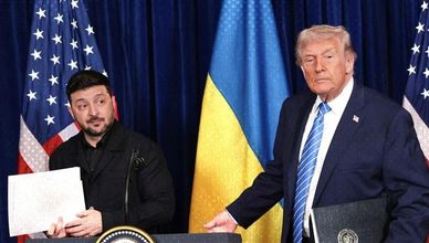 خطة من عشرين نقطة.. ترمب وزيلينسكي يناقشان إنهاء الحرب