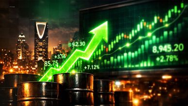 تاسي يعود للنطاق الأخضر.. والنفط يرتفع فوق حاجز 100 دولار