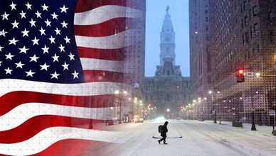 الولايات المتحدة.. عاصفة "فيرن"