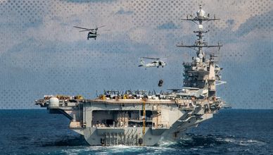 حاملة الطائرات الأميركية USS Harry Truman.. مدينة عسكرية عائمة