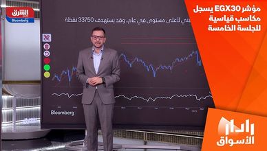 مؤشر EGX30 يسجل مكاسب قياسية للجلسة الخامسة