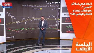 ارتداد قوي لمؤشر "تاسي".. وتوقعات بارتفاع القطاع البنكي 15%