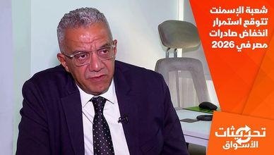 شعبة الإسمنت تتوقع استمرار انخفاض صادرات مصر في 2026