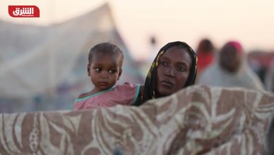 السودان.. خيام مؤقتة للنازحين بمنطقة طويلة غرب الفاشر