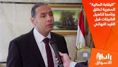 "الرقابة المالية" المصرية تطلق برنامجا لتأهيل الشركات قبل القيد النهائي