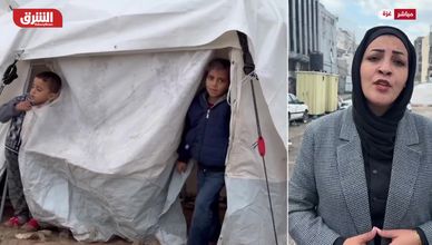 غزة تحت المطر والبرد.. مأساة إنسانية تتفاقم مع ضعف الإغاثة