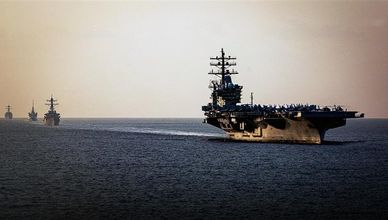 أميركا ترسل حاملة طائرة ثانية للشرق الأوسط.. وإسرائيل تنضم إلى "مجلس السلام"