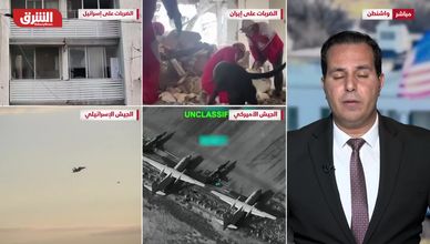 ترمب يحشد عسكريا وإسرائيل تسابق التفاوض بضرب نووي إيران