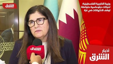 وزيرة الخارجية الفلسطينية: تحركات دبلوماسية متواصلة لوقف الانتهاكات في غزة