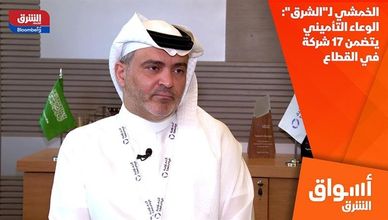 الخمشي لـ"الشرق": الوعاء التأميني يتضمن 17 شركة في القطاع