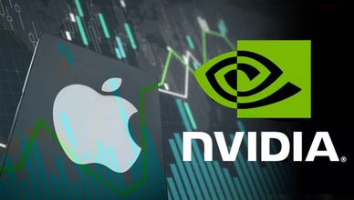 جلسة متباينة للأسواق.. إنفيديا تتراجع وأبل تحقق مكاسب طفيفة