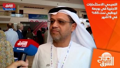 النعيمي: الاستثمارات الأجنبية في بورصة أبوظبي نمت 65% في 9 أشهر