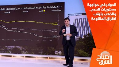 الدولار في مواجهة مستويات الدعم.. والذهب يترقب اختراق المقاومة
