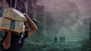 غزة.. تعليق عمل المنظمات الإنسانية