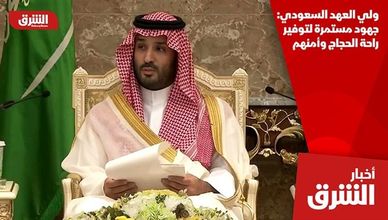 ولي العهد السعودي: جهود مستمرة لتوفير راحة الحجاج وأمنهم