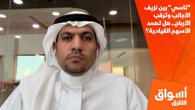 "تاسي" بين نزيف الأجانب وترقب الأرباح.. هل تصمد الأسهم القيادية؟