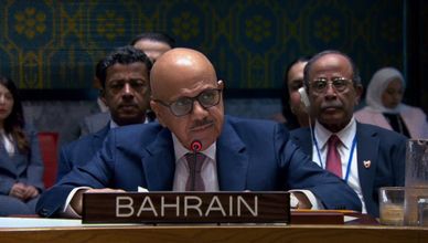 وزير الخارجية البحريني: عدوان إيران يهدد أمن المنطقة