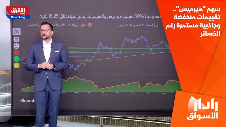 سهم "هيرميس".. تقييمات منخفضة وجاذبية مستمرة رغم الخسائر