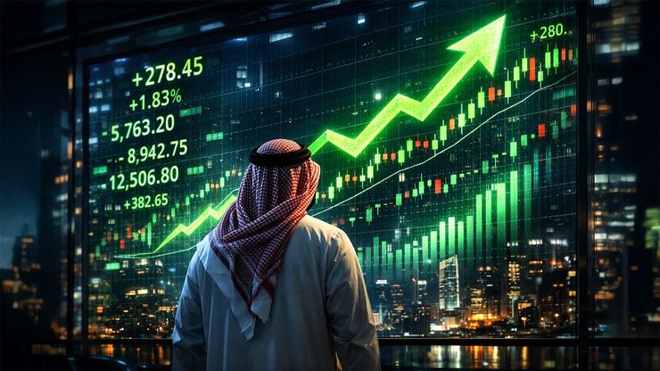 مؤشر تاسي يفتتح الأسبوع بالارتفاع وسط ترقب المستثمرين
