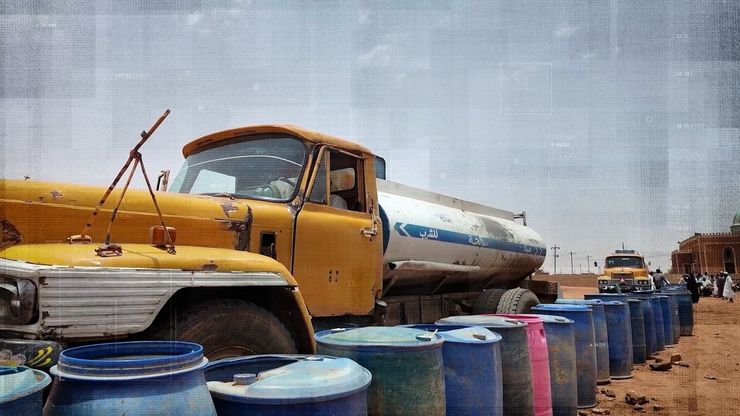 الحرب والعطش.. سكان الخرطوم يواجهون تحديا يوميا للبقاء