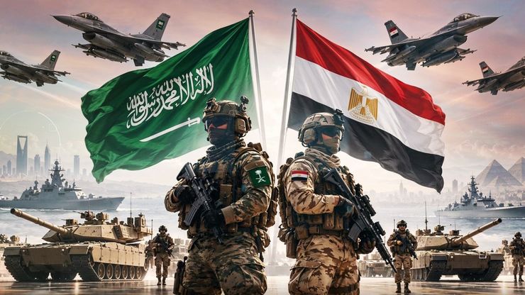 مصر والسعودية.. تكامل دفاعي واسع لحماية الحدود والممرات