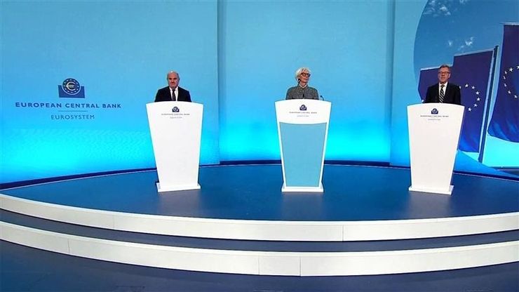 البنك المركزي الأوروبي يحذر من تأثير الحرب على التضخم والنمو