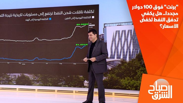 "برنت" فوق 100 دولار مجددا.. هل يكفي تدفق النفط لخفض الأسعار؟