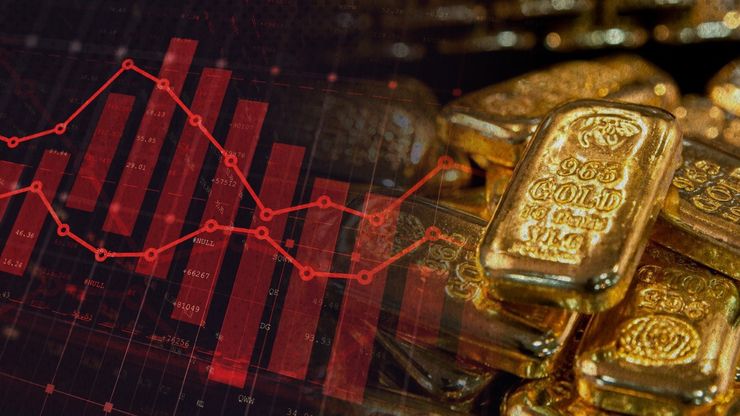 هبوط قياسي للذهب وتذبذب الأسواق مع تصاعد التوترات التجارية