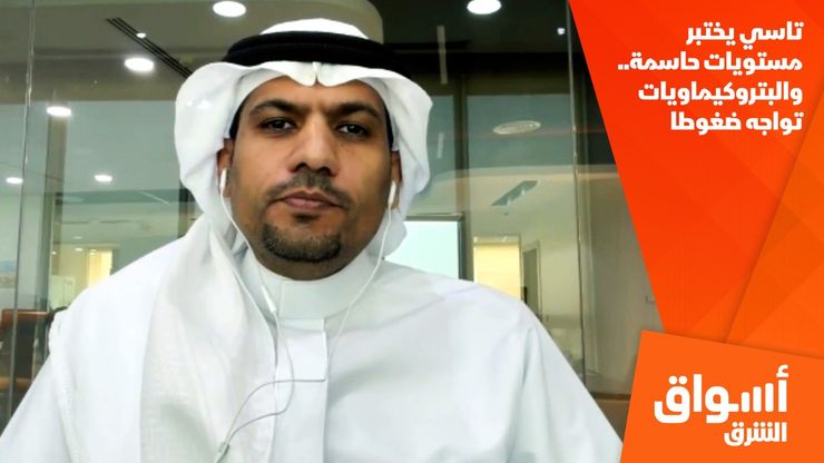 تاسي يختبر مستويات حاسمة.. والبتروكيماويات تواجه ضغوطا