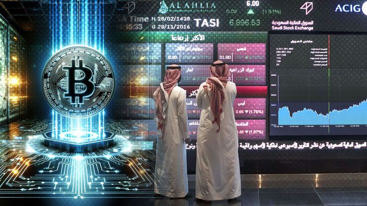 "تاسي" يغلق دون مستوى 12 ألف نقطة.. وبتكوين" تتعافى من خسائر تقرير الوظائف الأميركية