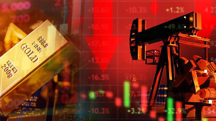 الذهب يحافظ على مكاسبه.. والنفط يتراجع مع هدوء التوترات الجيوسياسية