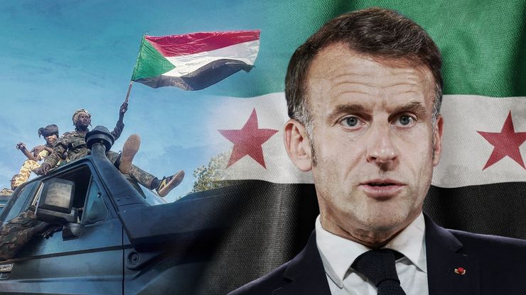 دمشق تستقبل ماكرون.. ومعارك متصاعدة في السودان