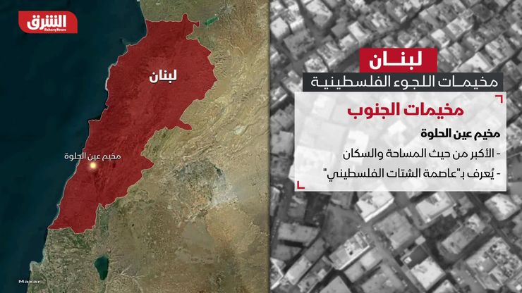 لبنان.. مخيمات اللجوء الفلسطينية