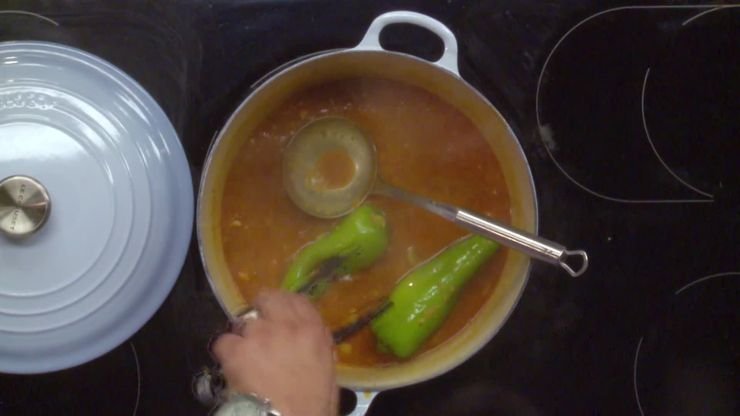 شوربة شيشة بالقرنيط