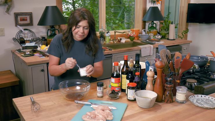 دجاج الفاصوليا