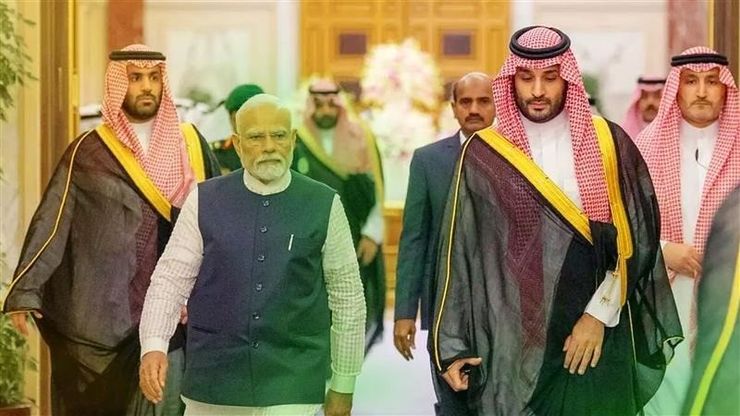 لقاء القمة بين ولي العهد ومودي يرسخ الشراكة الاستراتيجية