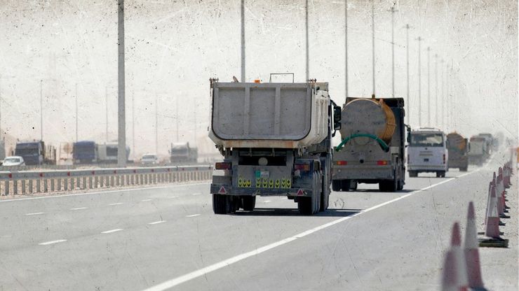 تعز تفتح طريق هيج العبد أمام الشاحنات في رمضان